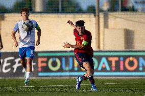 Slovakia v Spain - European Under-17 Championship 2024 Qualifying