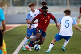 Slovakia v Spain - European Under-17 Championship 2024 Qualifying