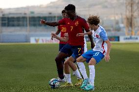 Slovakia v Spain - European Under-17 Championship 2024 Qualifying