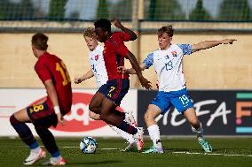 Slovakia v Spain - European Under-17 Championship 2024 Qualifying