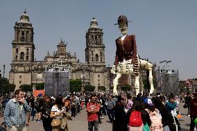 Day Of The Dead Monumental Offering Dedicated For Francisco Villa