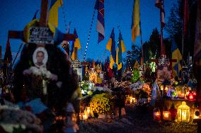 Memorial event in Lviv on All Saints' Day