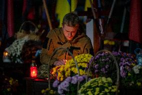 Memorial event in Lviv on All Saints' Day