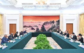 CHINA-BEIJING-WANG YI-SUDAN-MALIK AGAR-MEETING (CN)