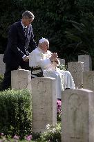 Pope Francis Leads Mass at Rome’s Military Cemetery - Rome