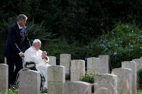 Pope Francis Leads Mass at Rome’s Military Cemetery - Rome