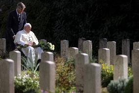 Pope Francis Leads Mass at Rome’s Military Cemetery - Rome