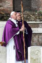 Pope Francis Leads Mass at Rome’s Military Cemetery - Rome