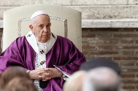 Pope Francis Leads Mass at Rome’s Military Cemetery - Rome