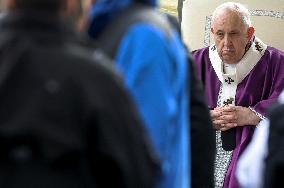 Pope Francis Leads Mass at Rome’s Military Cemetery - Rome