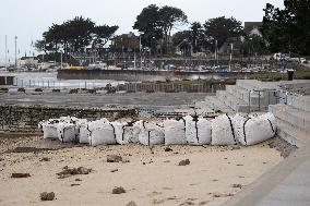 Damage caused by the Ciaran Storm - Morbihan