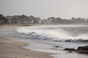 Damage caused by the Ciaran Storm - Morbihan