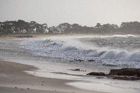 Damage caused by the Ciaran Storm - Morbihan