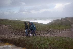 Damage caused by the Ciaran Storm - Morbihan