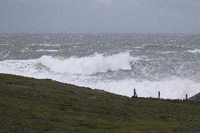 Damage caused by the Ciaran Storm - Morbihan