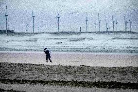 Storm Ciaran Hits The Netherlands