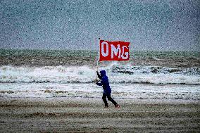 Storm Ciaran Hits The Netherlands