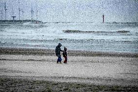 Storm Ciaran Hits The Netherlands