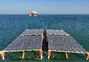China First Semi-submersible Offshore Floating Photovoltaic Power Generation Platform