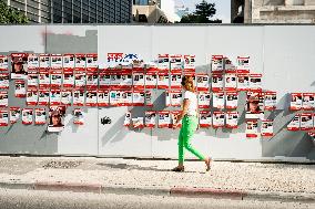 Daily Life In Streets Of Tel Aviv During The War