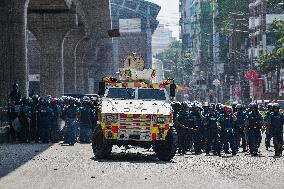 Garment Workers Protest