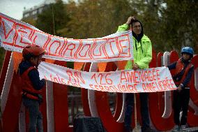 Cyclotourism Tour Against The A69 Highway Toulouse-Castres