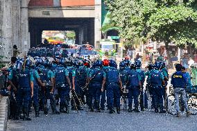 Garment Workers Protest