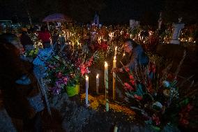 Day Of The Dead Celebration In Mexico