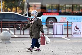 Temperature Sudden Drop in Shenyang