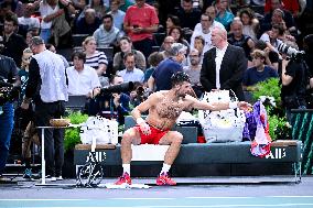 VIPs Watch Rolex Paris Masters