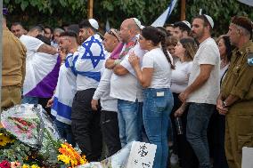 Funeral Of IDF Soldier - Israel