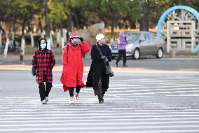 Temperature Sudden Drop in Shenyang