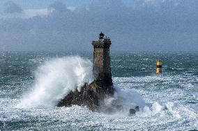 Storm Ciaran Hits Brittany