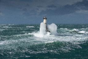 Storm Ciaran Hits Brittany