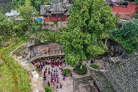 CHINA-CHONGQING-DAZU ROCK CARVINGS-TOURISM (CN)