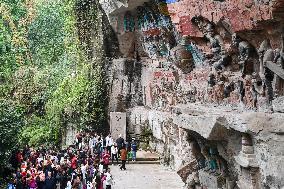 CHINA-CHONGQING-DAZU ROCK CARVINGS-TOURISM (CN)