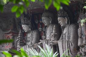 CHINA-CHONGQING-DAZU ROCK CARVINGS-TOURISM (CN)