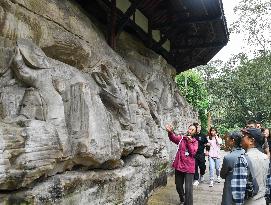 CHINA-CHONGQING-DAZU ROCK CARVINGS-TOURISM (CN)