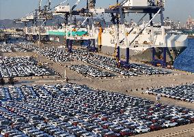 Chinese-made Cars Export Growth