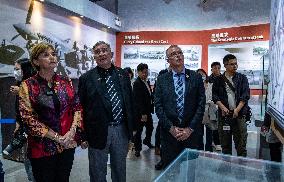 CHINA-YUNNAN-KUNMING-FLYING TIGERS-VETERANS-VISIT (CN)