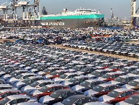 Chinese-made Cars Export Growth