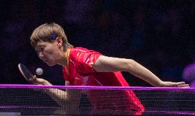 (SP)GERMANY-FRANKFURT-TABLE TENNIS-WTT CHAMPIONS-WOMEN'S SINGLES