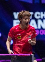 (SP)GERMANY-FRANKFURT-TABLE TENNIS-WTT CHAMPIONS-WOMEN'S SINGLES