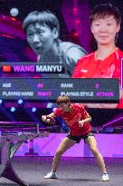 (SP)GERMANY-FRANKFURT-TABLE TENNIS-WTT CHAMPIONS-WOMEN'S SINGLES