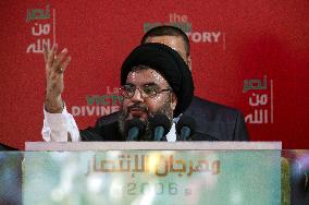 Files - Hezbollah Leader Nasrallah Gives A Speech - Beirut