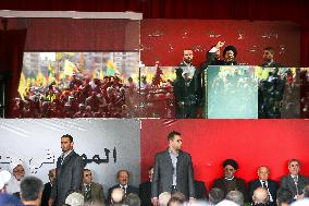 Files - Hezbollah Leader Nasrallah Gives A Speech - Beirut