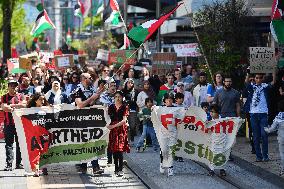 Pro-Palestinian Rally In New Zealand