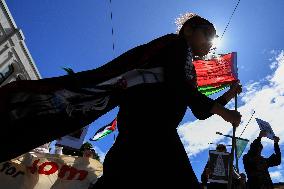 Pro-Palestinian Rally In New Zealand