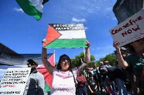 Pro-Palestinian Rally In New Zealand