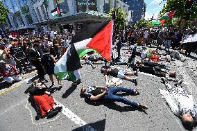 Pro-Palestinian Rally In New Zealand